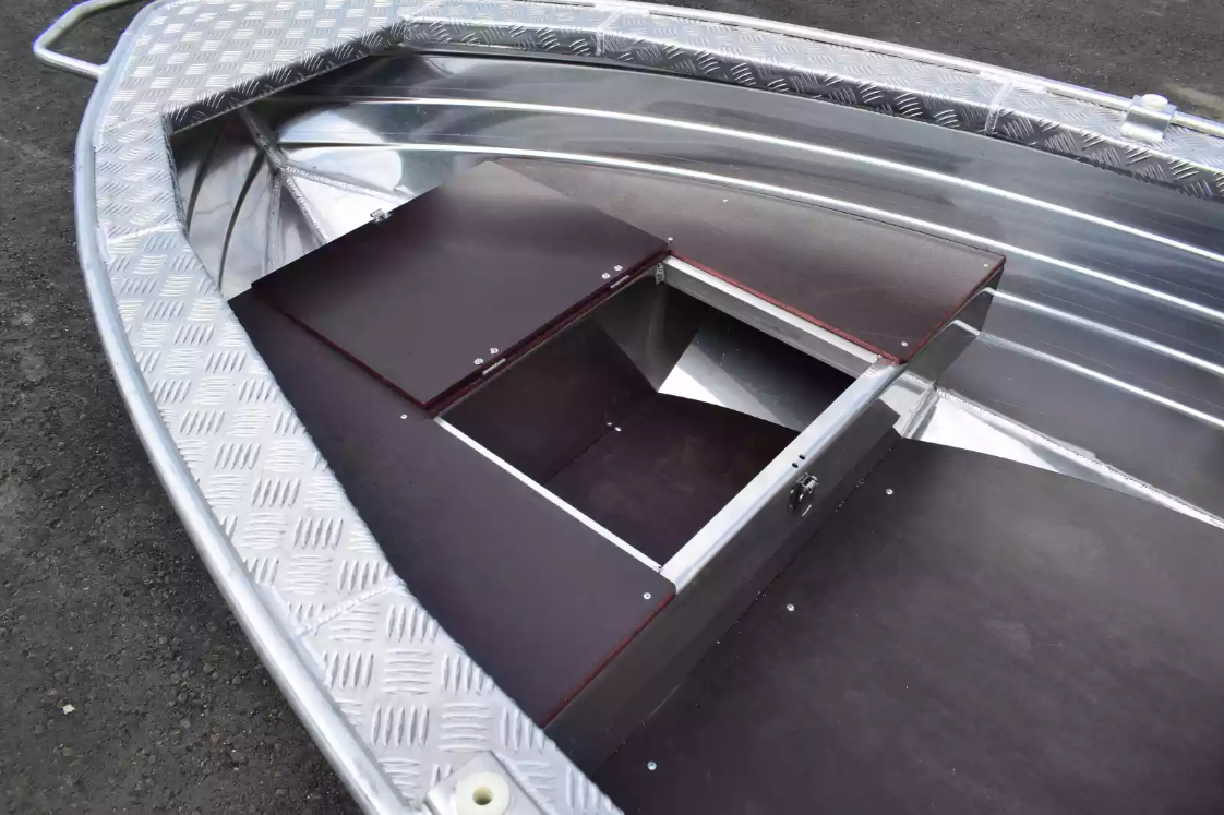 Алюминиевая лодка Wyatboat-390Р Увеличенный борт в Находке