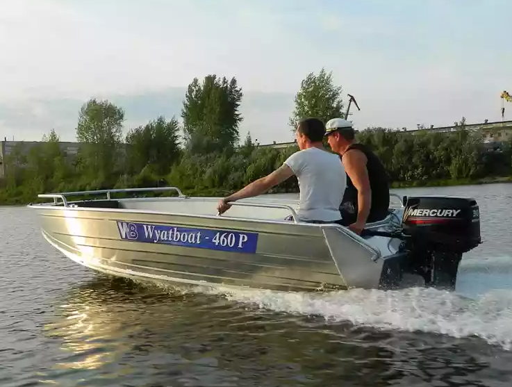 Алюминиевая лодка Wyatboat-460 P в Находке