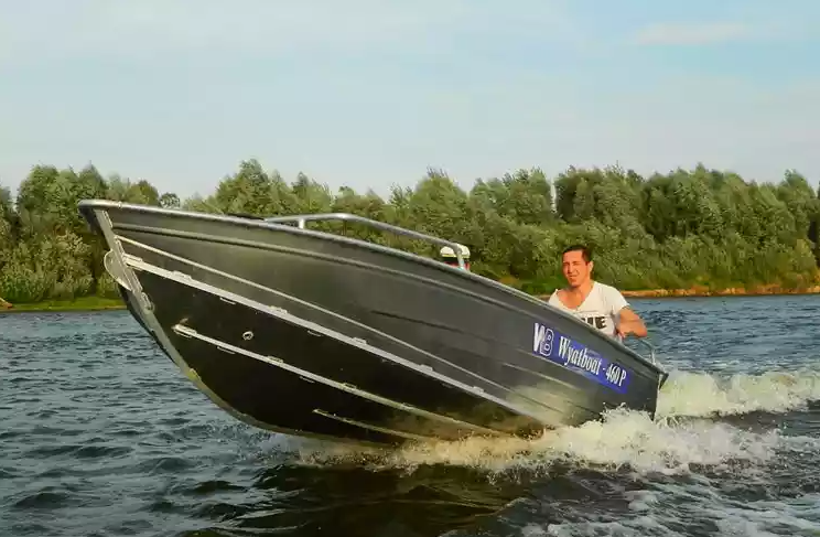 Алюминиевая лодка Wyatboat-460 P в Находке