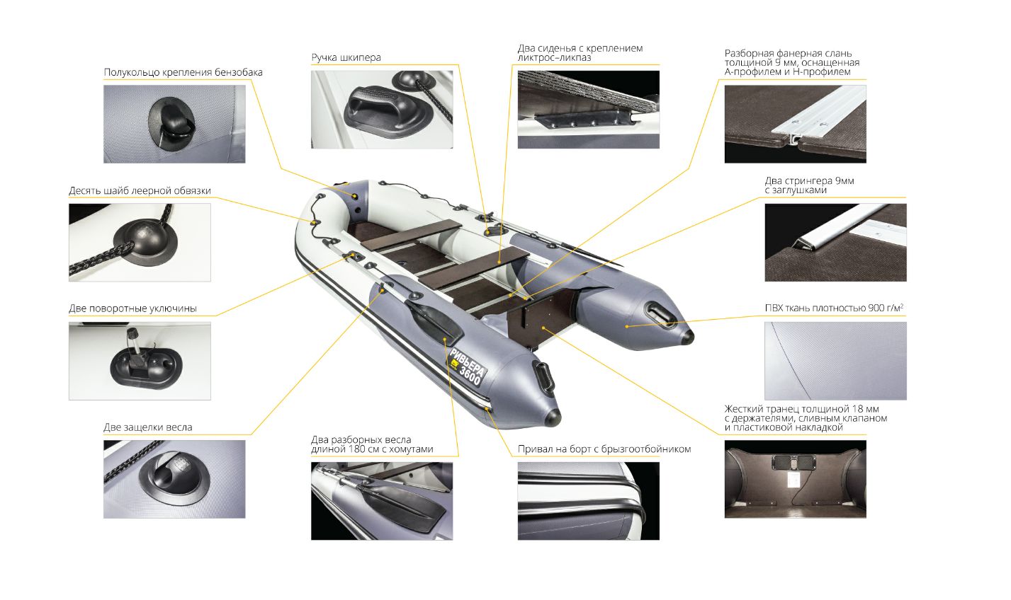 Лодка Ривьера Компакт 2900 СК в Находке