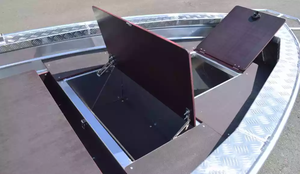 Алюминиевая лодка Wyatboat-390Р Fish в Находке