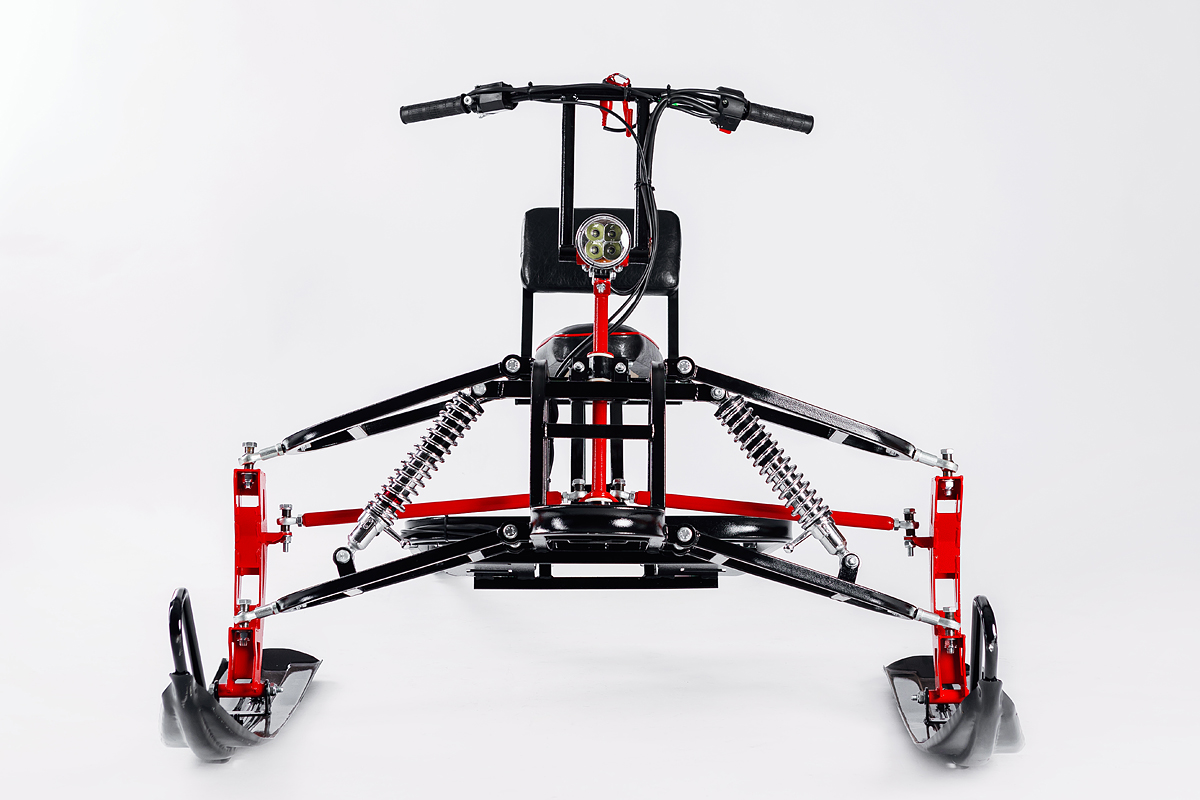 Лыжный модуль IKUDZO с подогревом ручек пластиковые лыжи в Находке