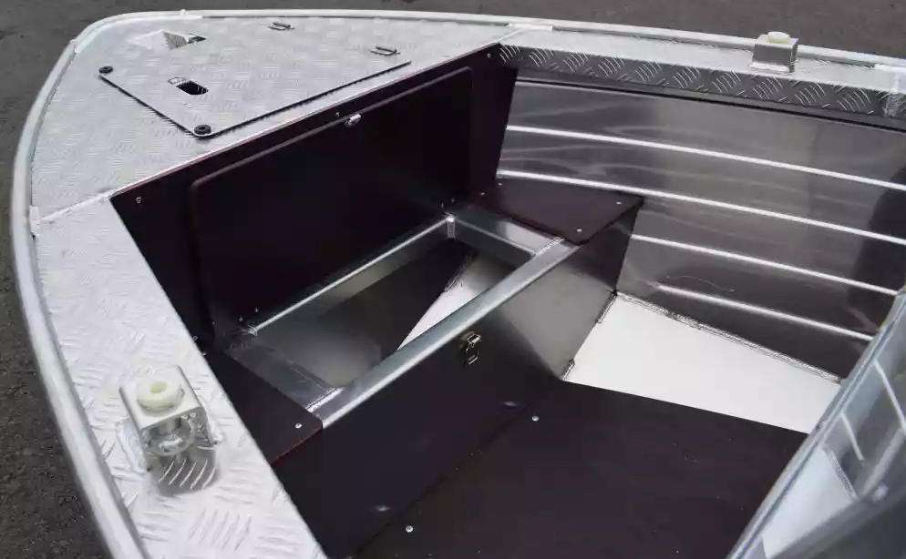 Алюминиевая лодка Wyatboat-390 DCM Увеличенный борт в Находке