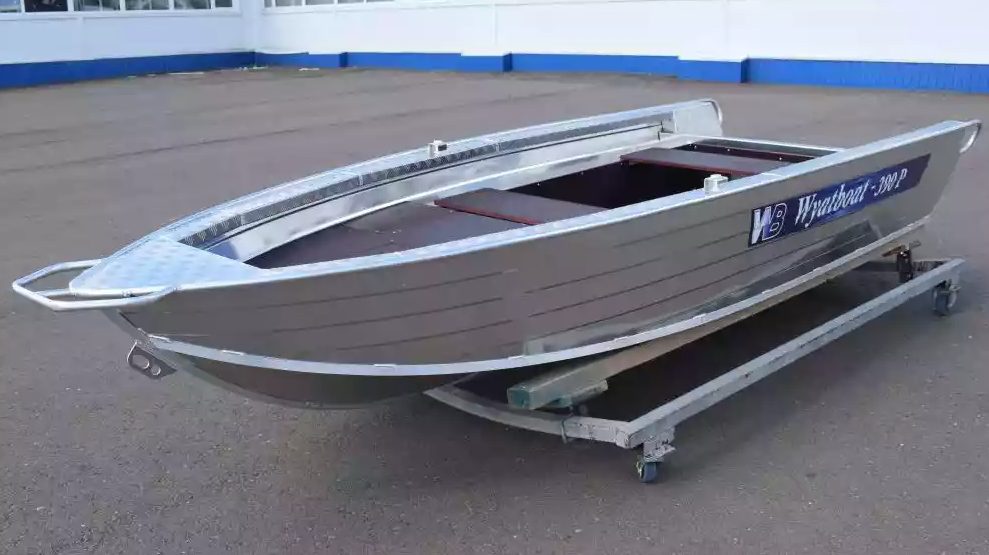 Алюминиевая лодка Wyatboat-390Р Fish в Находке