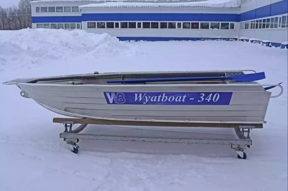 Алюминиевая лодка Wyatboat-340 Р в Находке