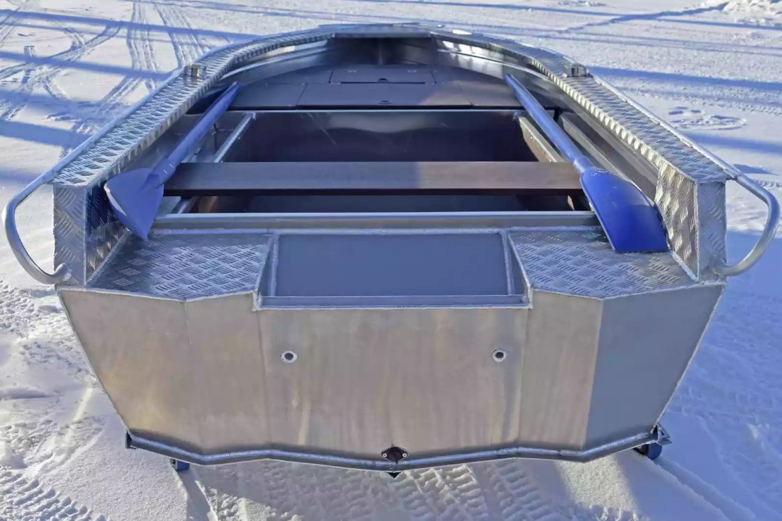 Алюминиевая лодка Wyatboat-370 Р FISH в Находке