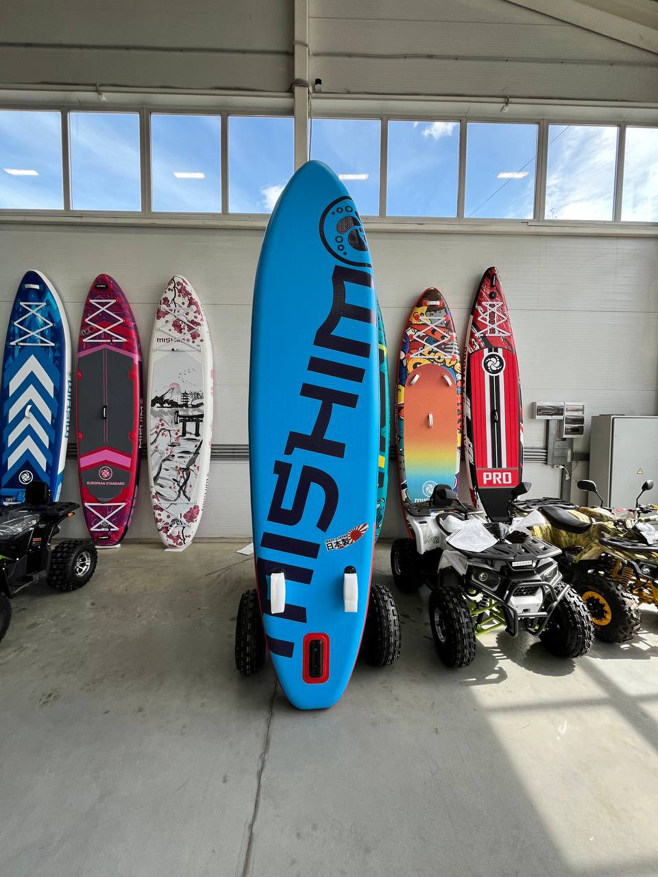 SUP (САП) Доска MISHIMO FLY AIR BLUE 11’ (335см) в Находке