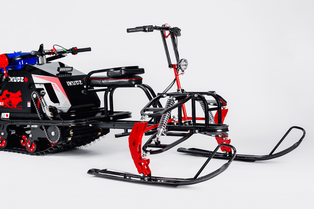 Лыжный модуль IKUDZO TERRAIN с подогревом ручек пластиковые лыжи в Находке