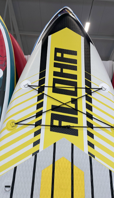 SUP ДОСКА-КАЯК 2 В 1 RAIDEX ALOHA YELLO 10.6’ (320СМ) в Находке