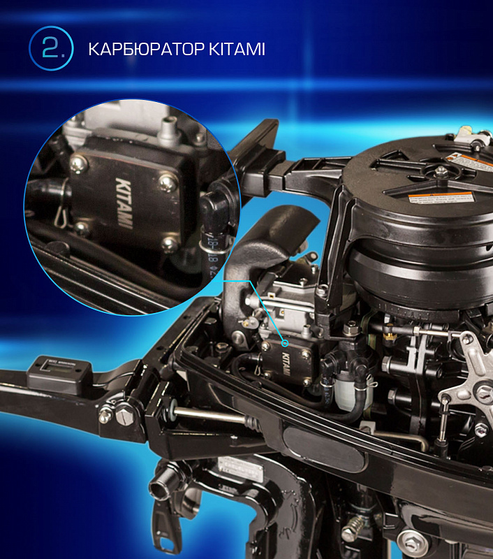 Лодочный мотор MARLIN PROLINE MP 9.9(20) AMHL FORCE в Находке