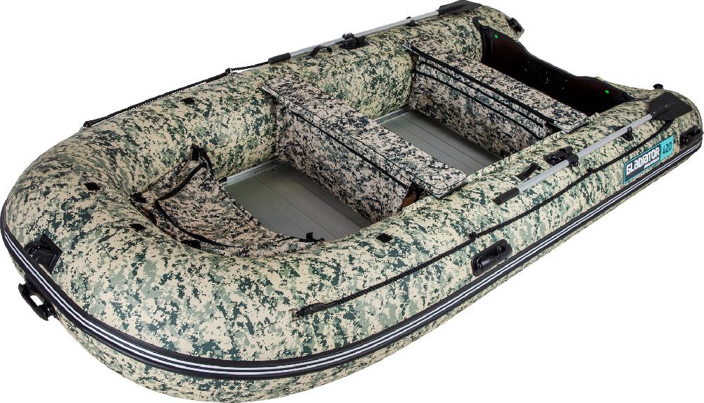 НАДУВНАЯ ЛОДКА GLADIATOR C420AL в Находке