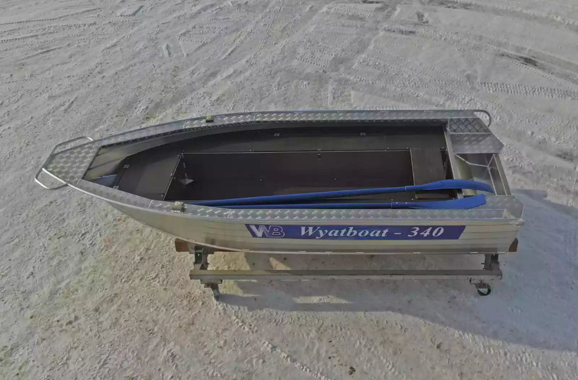 Алюминиевая лодка Wyatboat-340 РМ в Находке