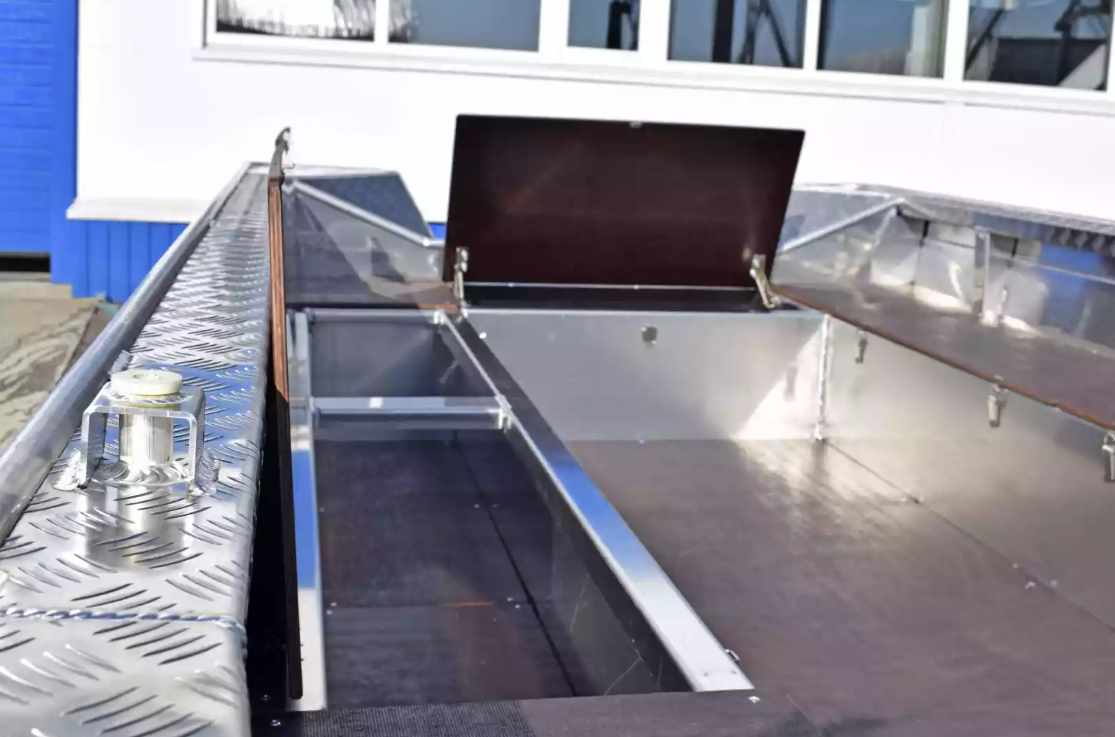 Алюминиевая лодка Wyatboat-490 Jonboat в Находке