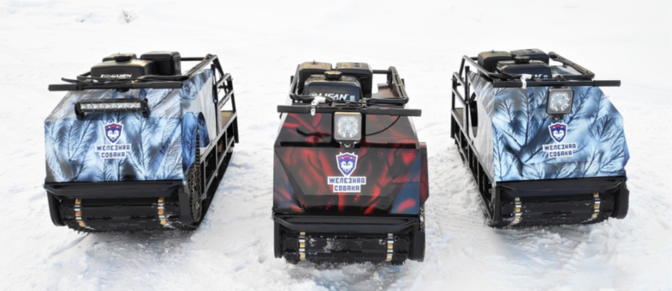 Мотобуксировщик Irondog (Железная собака) M500 15 Камуфляж Охотник в Находке