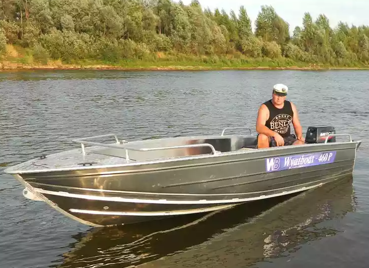 Алюминиевая лодка Wyatboat-460 P в Находке