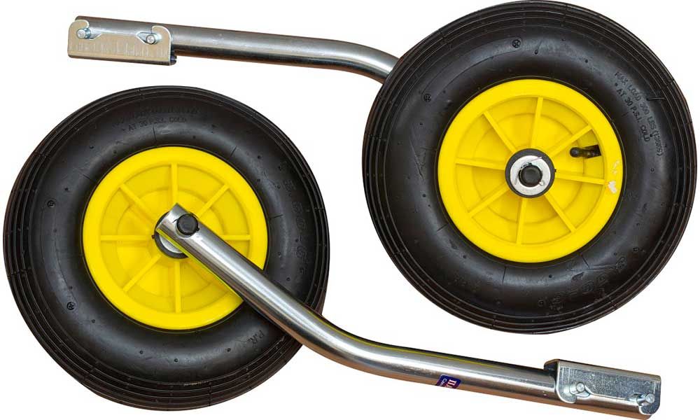 Транцевые колеса 330 мм модульные удлиненные в Находке