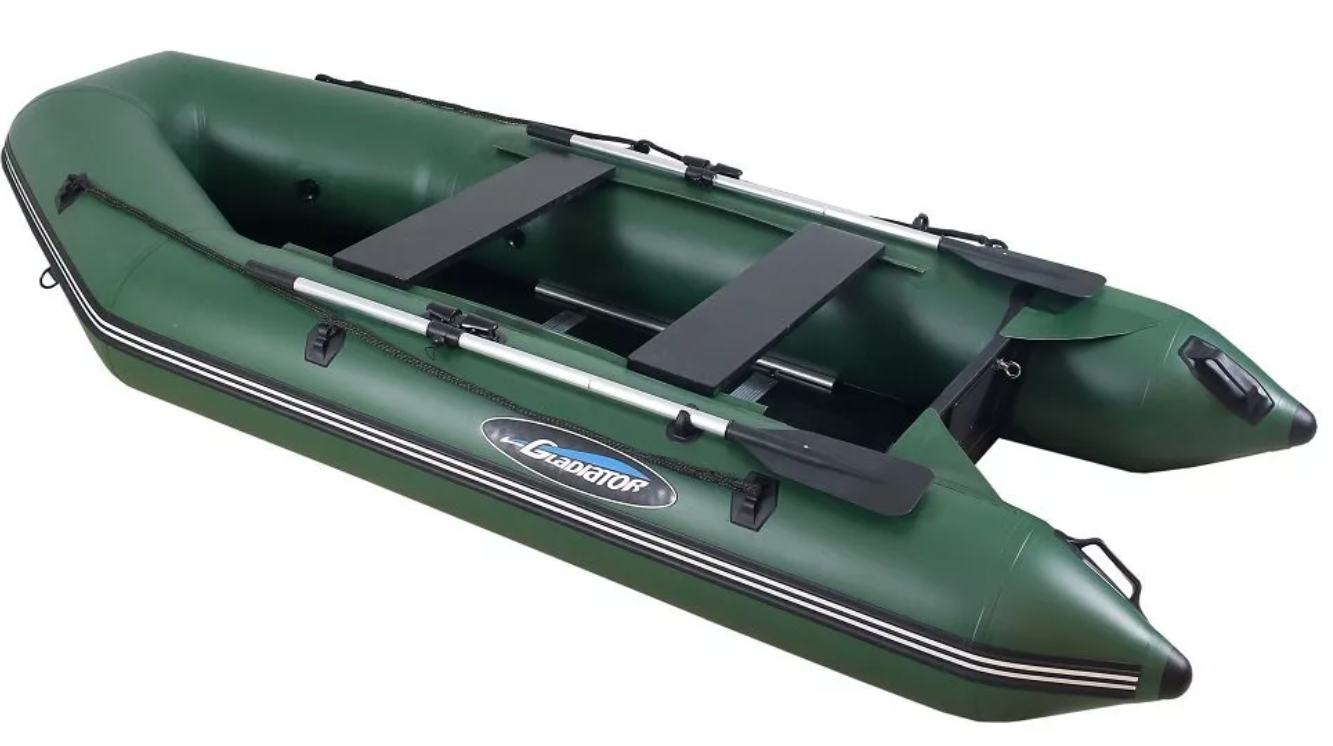 МОТОРНО-ГРЕБНАЯ ЛОДКА ПВХ GLADIATOR A 280 ТК С ФАНЕРНЫМ ДНОМ в Находке