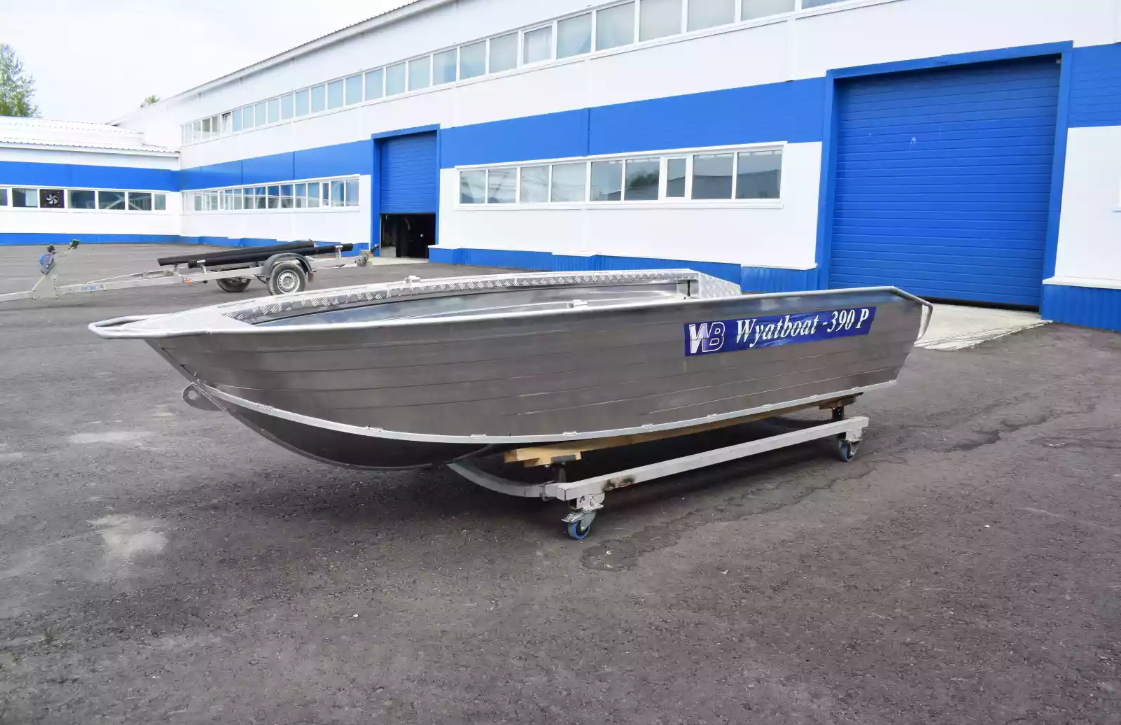 Алюминиевая лодка Wyatboat-390Р Увеличенный борт в Находке