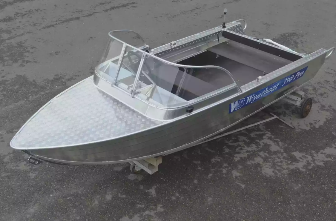 Алюминиевая лодка Wyatboat-390 Pro в Находке