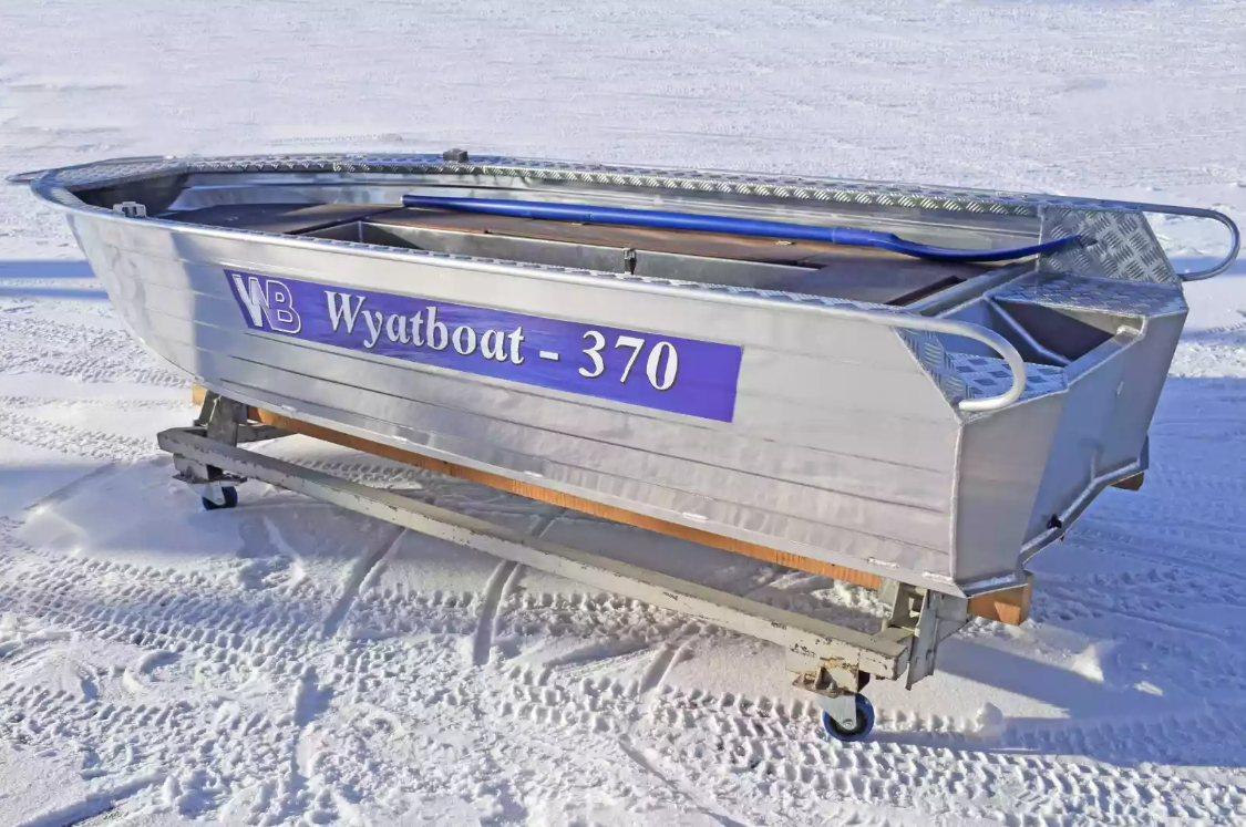 Алюминиевая лодка Wyatboat-370 РМ в Находке