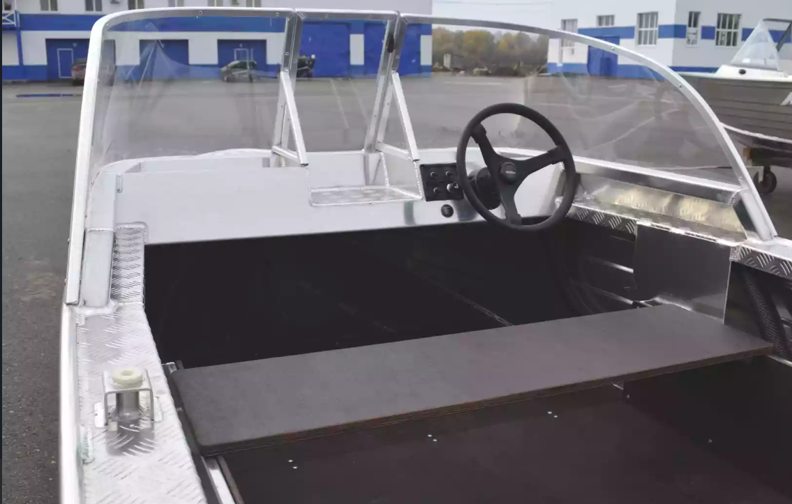 Алюминиевая лодка Wyatboat-390 Pro в Находке