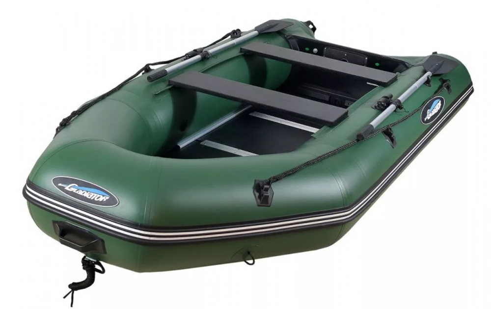 МОТОРНО-ГРЕБНАЯ ЛОДКА ПВХ GLADIATOR A 320 ТК С ФАНЕРНЫМ ПОЛОМ в Находке