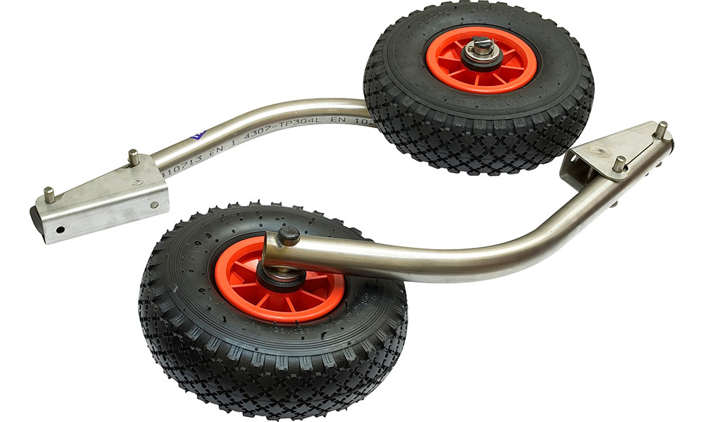 Транцевые колеса модульные для нднд из нержавеющей стали в Находке