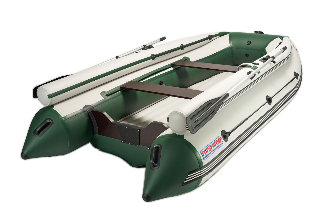 КОМПЛЕКТ ЛОДКА MISHIMO FAMILY LITE 370 + МОТОР 9,9 (15) Л.С. в Находке