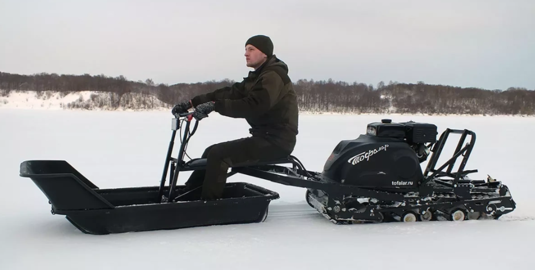 Мотобуксировщик Тофалар 500 с модулем Толкач в Находке