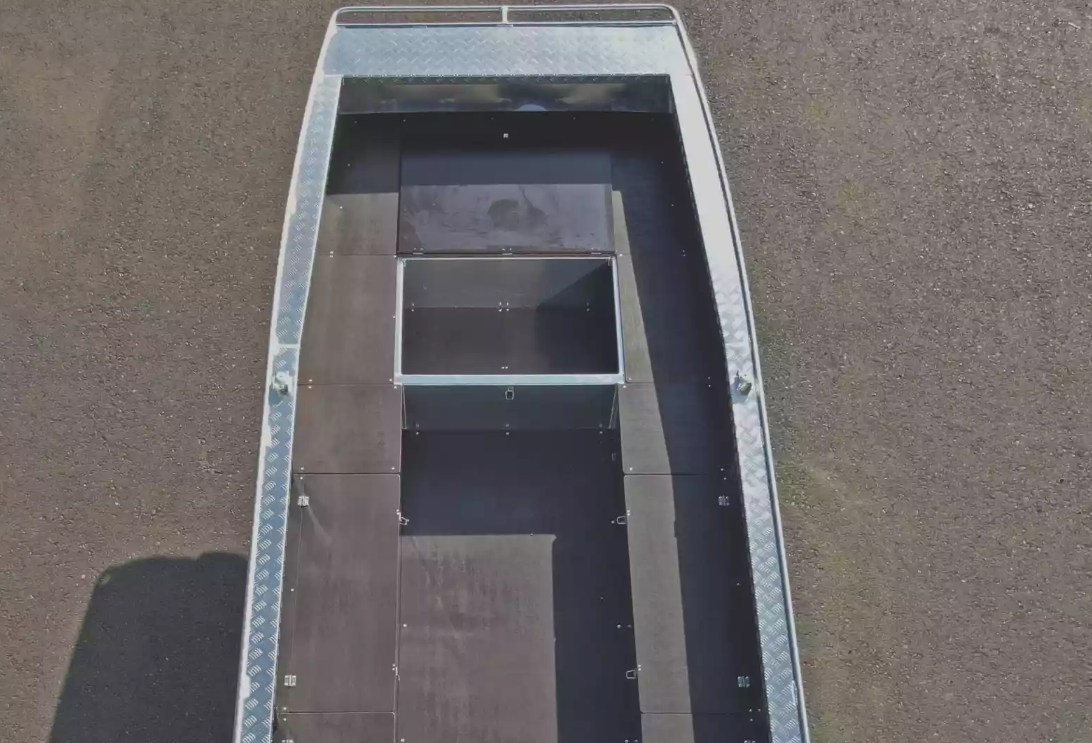 Алюминиевая лодка Wyatboat-490 Jonboat в Находке