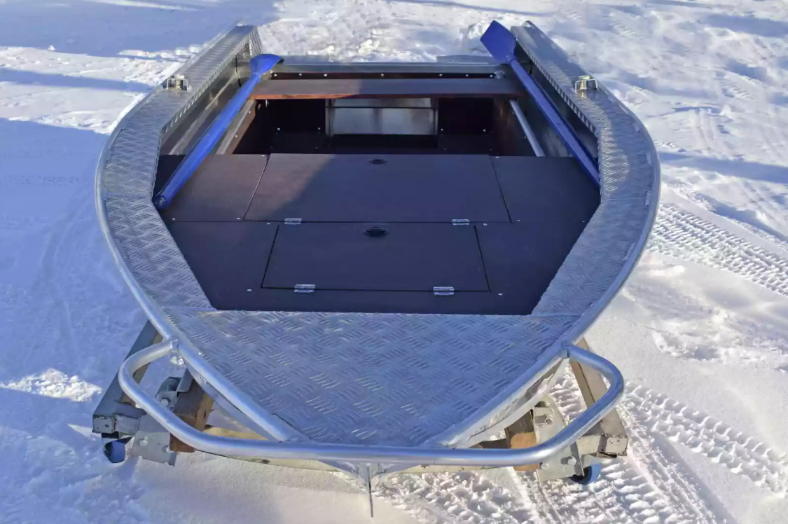 Алюминиевая лодка Wyatboat-370 Р FISH в Находке