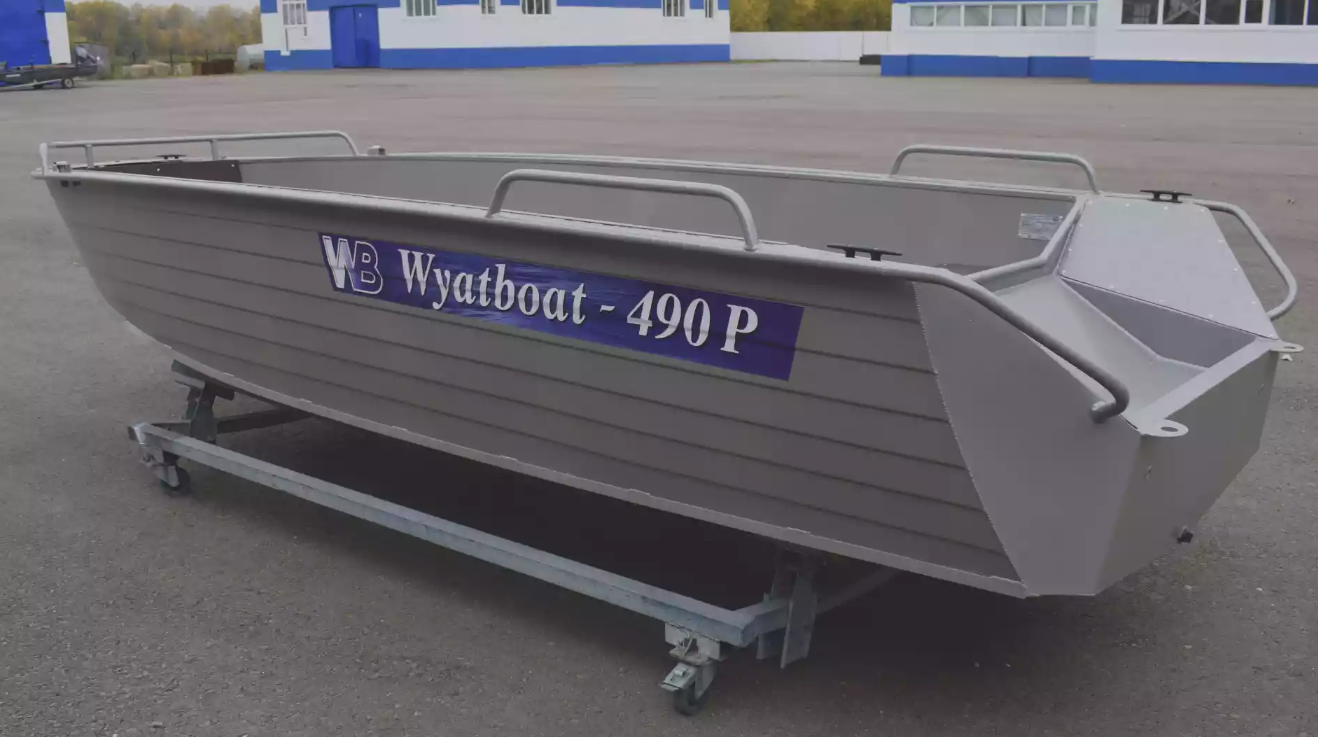 Алюминиевая лодка Wyatboat-490 P в Находке