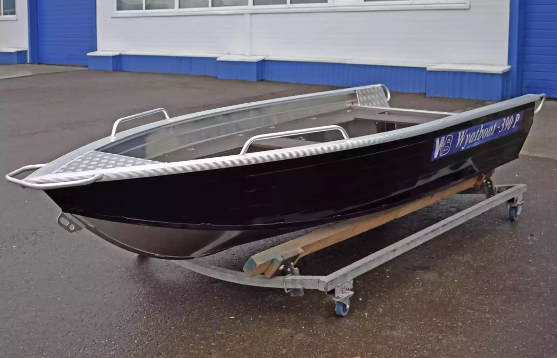 Алюминиевая лодка Wyatboat-390РМ в Находке