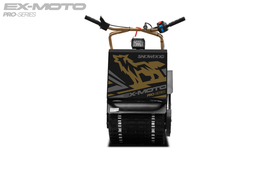 Мотобуксировщик EX-MOTO SNOWDOG S380 8л.с. в Находке