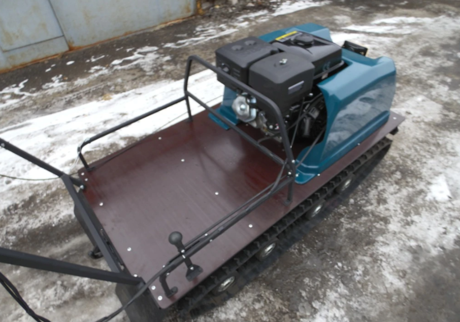 Мотобуксировщик AhtaR LR13 с реверс-вариатором Буран (задний ход) в Находке