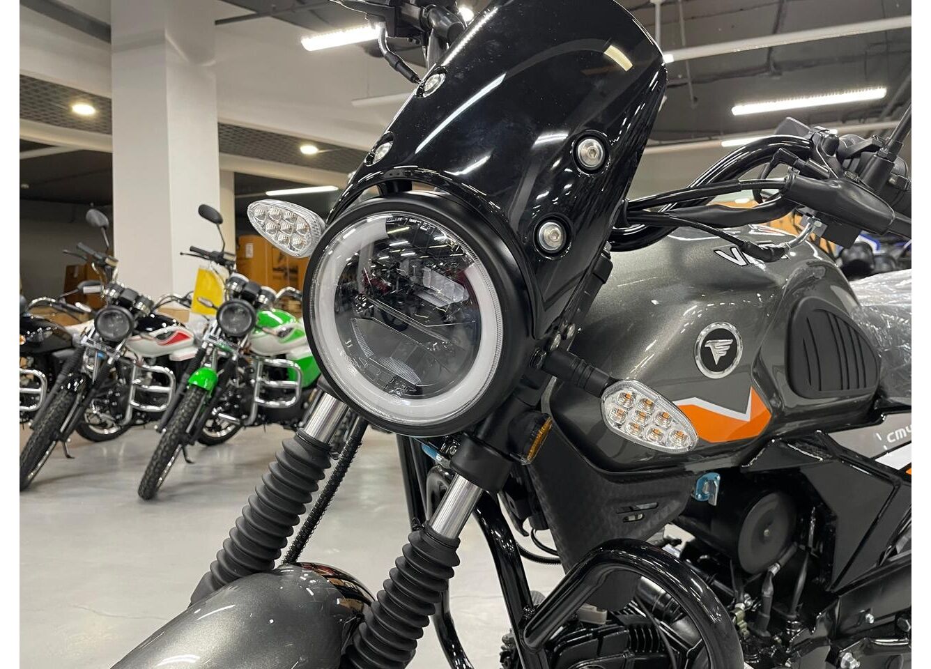 Мопед VMC NOVA 49сс (125сс) Led Full, дисковый тормоз, RKB RATO с баланс. валом, сигнализация в Находке