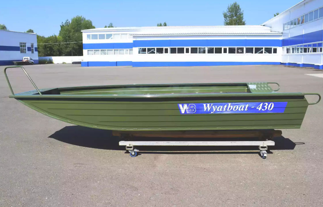 Алюминиевая лодка  Wyatboat-430 Master Fish в Находке