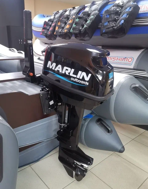 КОМПЛЕКТ ЛОДКА MISHIMO LITE 350 + МОТОР 9,8 Л.С. в Находке