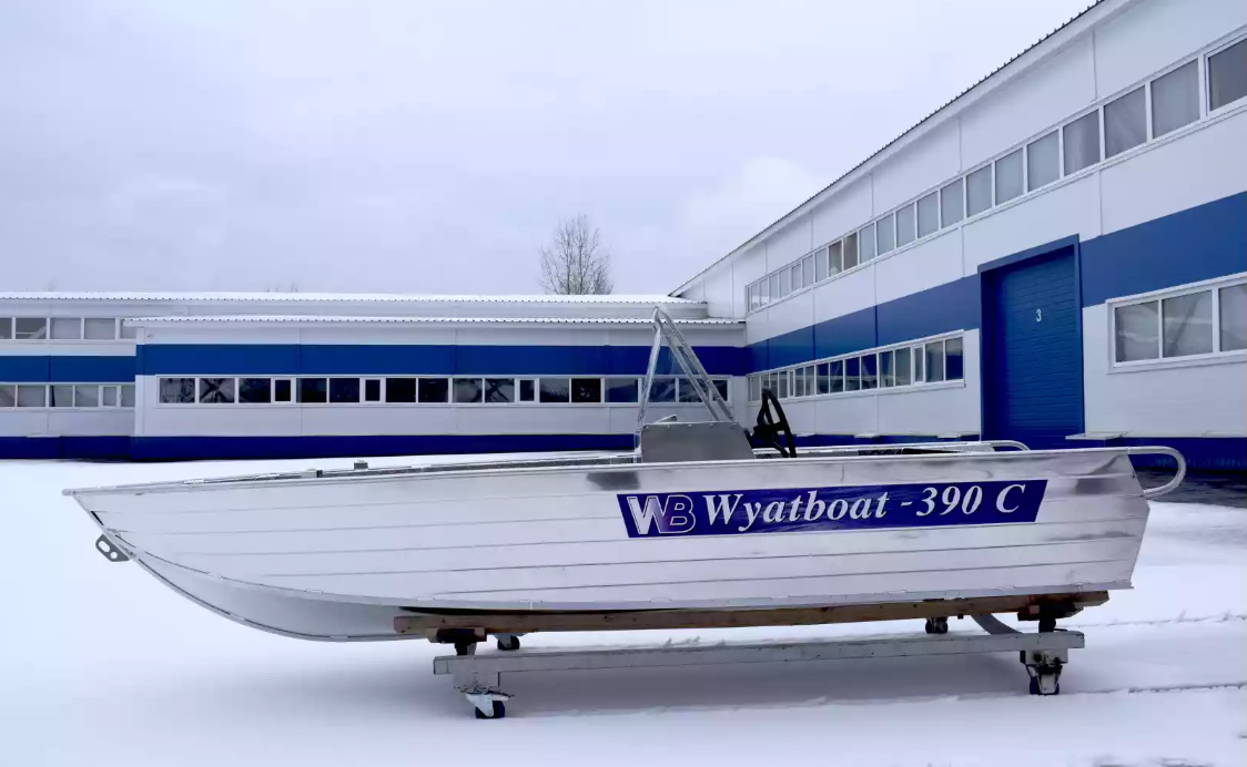 Алюминиевая лодка Wyatboat-390 C в Находке