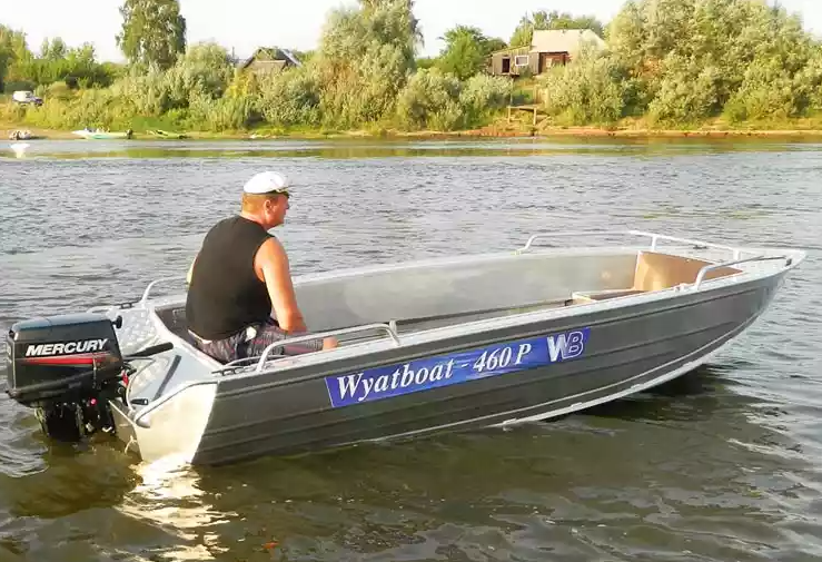 Алюминиевая лодка Wyatboat-460 P в Находке
