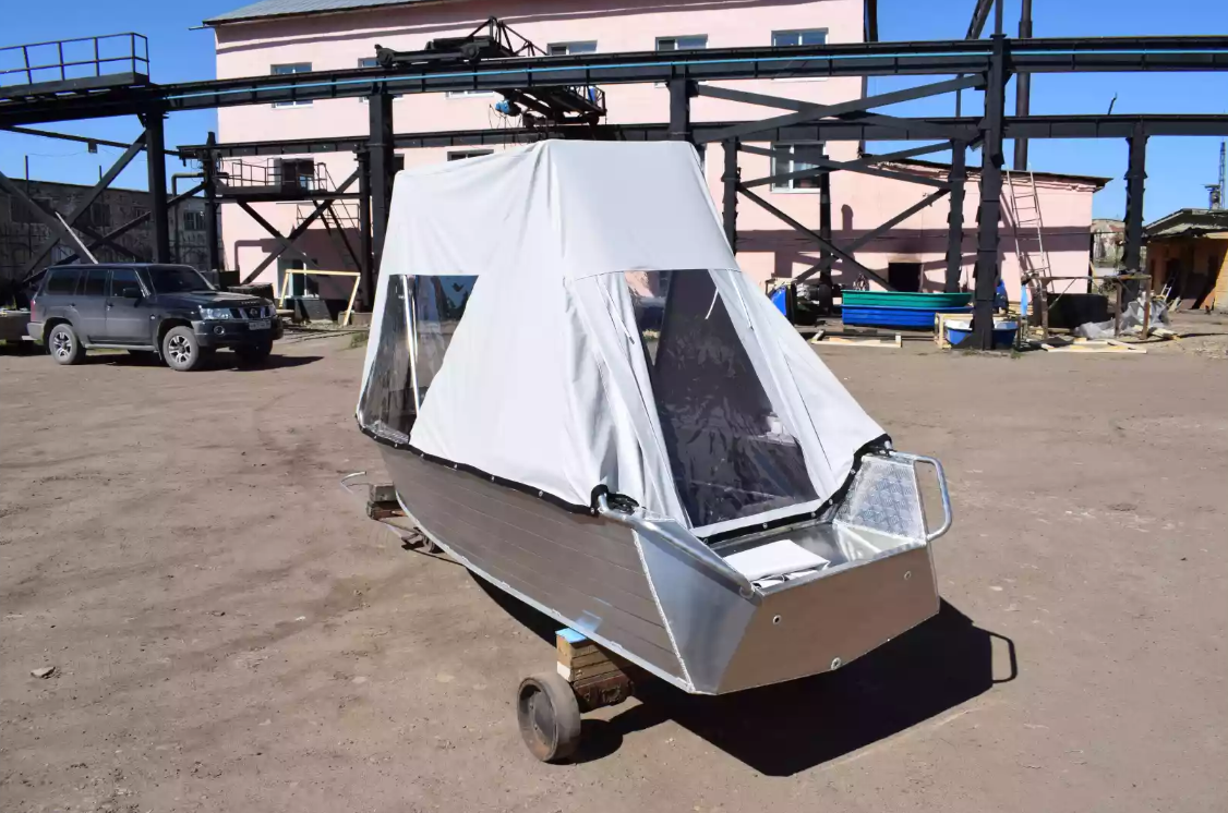 Алюминиевая лодка Wyatboat-390 У в Находке