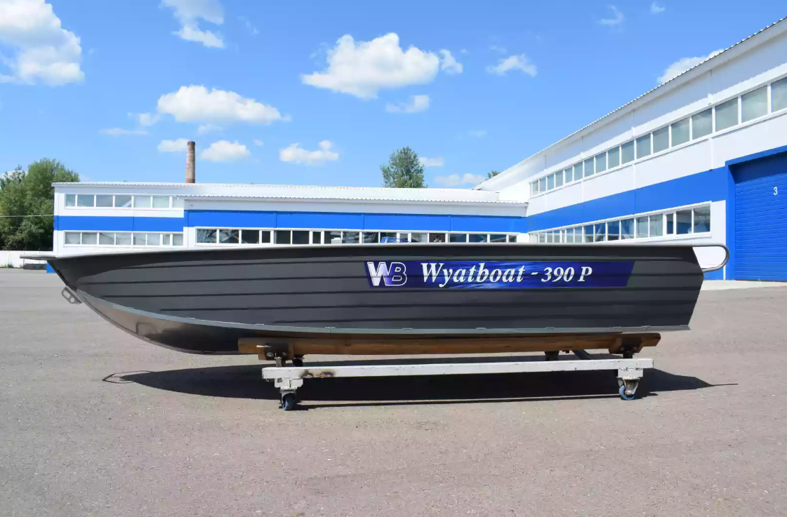 Алюминиевая лодка Wyatboat-390Р Fish в Находке