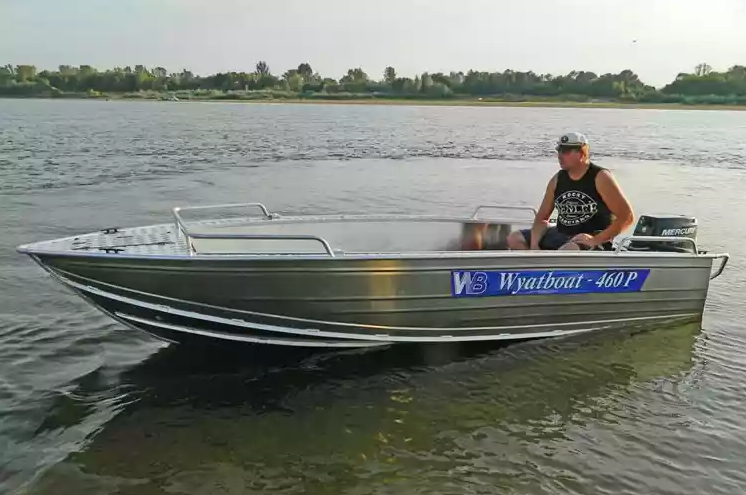 Алюминиевая лодка Wyatboat-460 P в Находке