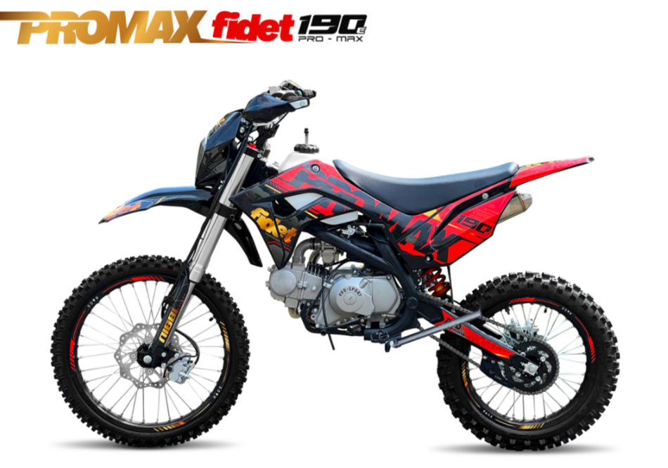 Мотоцикл (питбайк) PROMAX FIDET (ФАЙДЕТ) 190E MAX PRO LUX 19/16 в Находке