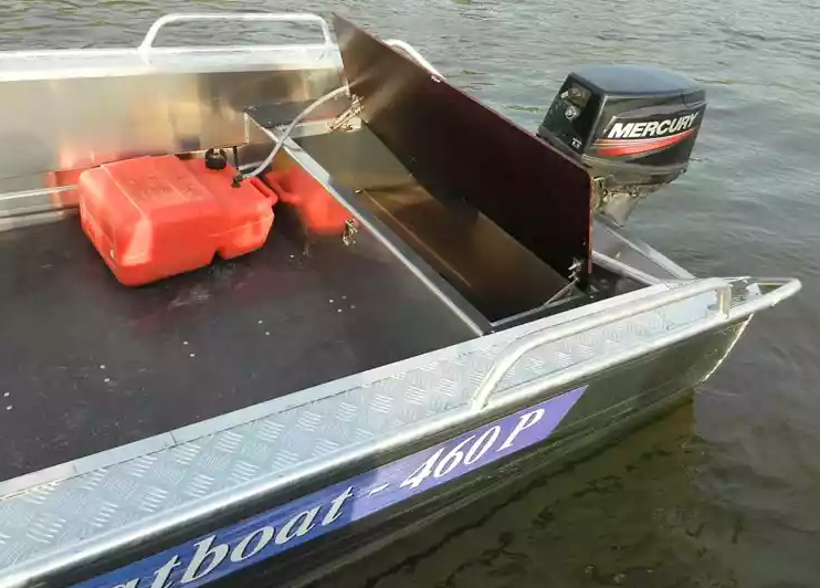 Алюминиевая лодка Wyatboat-460 P в Находке