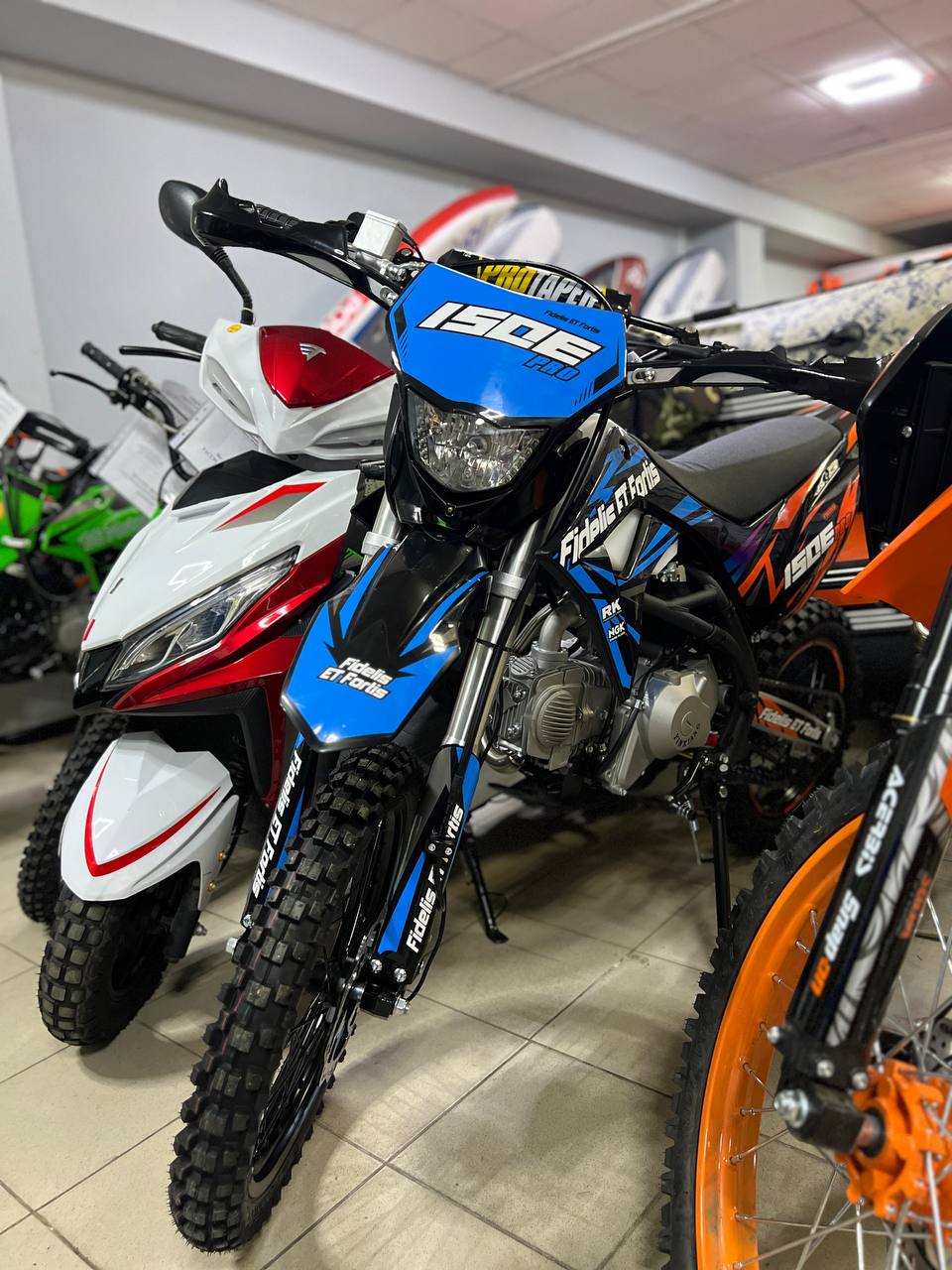 Мотоцикл (питбайк) PROMAX FIDET (ФАЙДЕТ) 190E PRO 17/14 в Находке