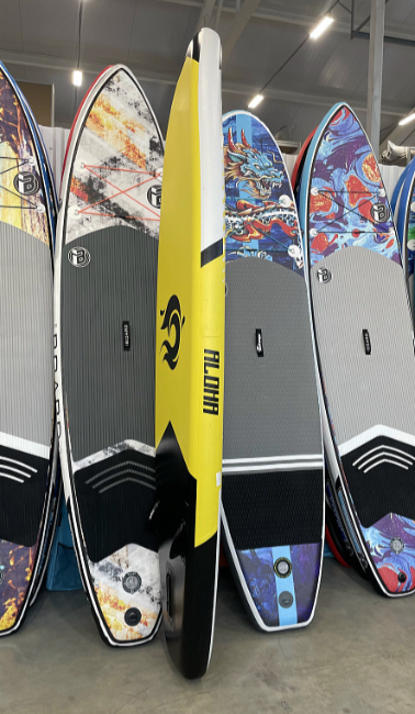 SUP ДОСКА-КАЯК 2 В 1 RAIDEX ALOHA YELLO 10.6’ (320СМ) в Находке