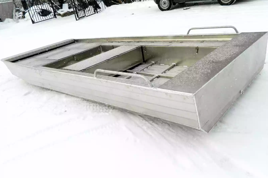 Алюминиевая лодка Wyatboat-390 Jonboat в Находке