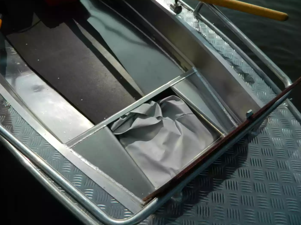 Алюминиевая лодка Wyatboat-390 У в Находке