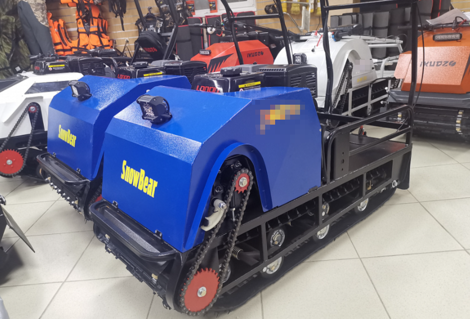 Мотобуксировщик SNOWBEAR 600 15 в Находке
